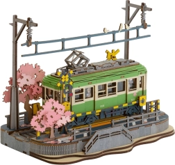 Puzzle 3D en bois Station Sakura