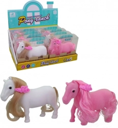Petit cheval en plastique pour filles