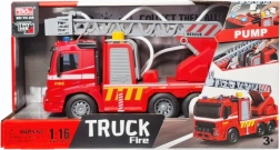 Camion de pompiers avec effets lumineux et sonores