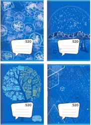 cahier A5 blanc 20 feuilles