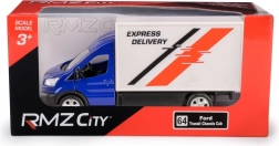Modèle métallique de fourgon EXPRESS DELIVERY 1:43 bleu avec mécanisme à rétrofriction