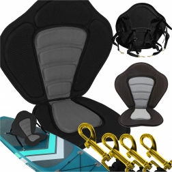 Siège de kayak amovible avec dossier pour SUP – doux et léger