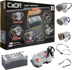 CaDA Pro Power System – ensemble de motorisation avec télécommande et éclairage LED