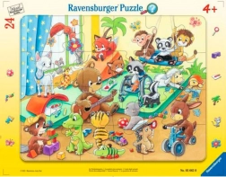 RAVENSBURGER Puzzle Maternelle des animaux 24 pièces