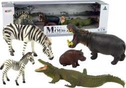 Set de figurines d’animaux sauvages africains