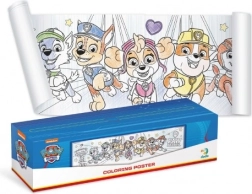 Affiche à colorier PAW PATROL 70 × 16 cm