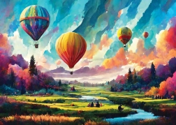 Puzzle ART PUZZLE Vallée des rêves 260 pièces