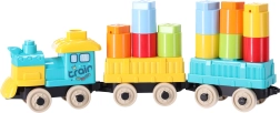Ensemble de blocs - Train avec wagons
