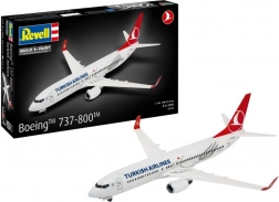 Maquette en plastique de l’avion Boeing 737-800 Turkish Airlines 1/144