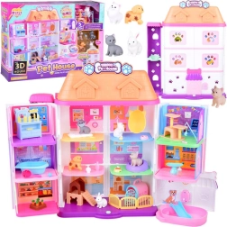 Maison pliable pour animaux Pet House – ensemble avec figurines et accessoires