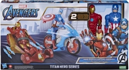 Marvel Avengers Titan Hero coffret de figurines avec véhicules