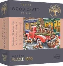Puzzle en bois Les petits assistants du Père Noël 1000 pièces