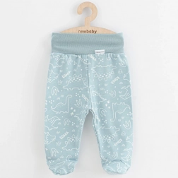 Demi-pantalon pour bébé avec dinosaure menthe NEW BABY Classic II, taille 80