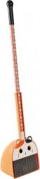 balayette et pelle pour enfants, chat orange