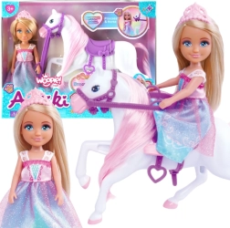 Woopie Royal set poupée princesse avec cheval