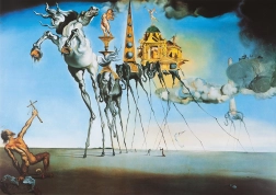 Puzzle SALVADOR DALÍ – La Tentation de Saint Antoine 1000 pièces
