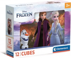 Clementoni cubes illustrés La Reine des Neiges 12 cubes