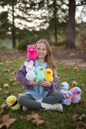 Canard en peluche 27 cm