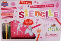 Pochoirs à dessiner – fées de la mode, grand ensemble