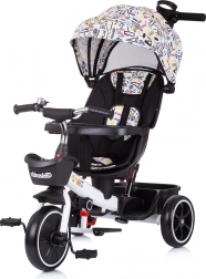CHIPOLINO Tricycle avec auvent Smart 2-en-1 Blanc