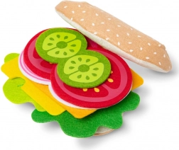 Set de Sandwichs en Feutrine pour Enfants