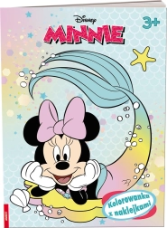 Disney Minnie – livre de coloriage avec autocollants