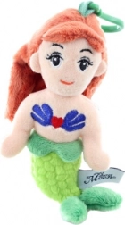 Porte-clés peluche sirène 18 cm