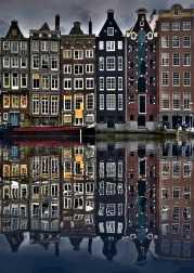 Puzzle Maisons d’Amsterdam 1000 pièces