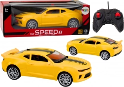 Voiture de sport télécommandée 1:16 jaune