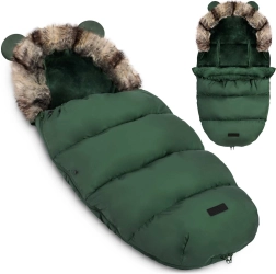 Nid d’ange pour poussette et luge Ricokids Elmi – Kaki