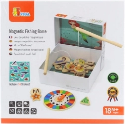 Jeu de pêche magnétique en bois VIGA