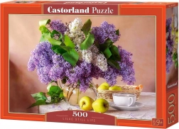 Puzzle 500 pièces – fleurs de lilas dans un vase