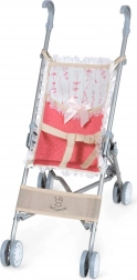 Poussette canne pliable pour poupées MARTINA 56 cm