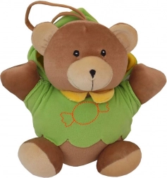 Ourson en peluche musical BABY MIX – vert