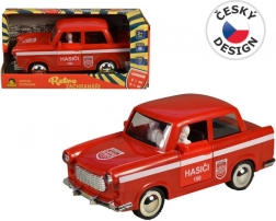 Camion de pompier rétro à inertie