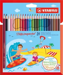 Ensemble de crayons aquarelle STABILO Aquacolor