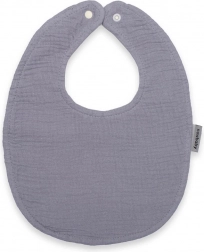 Bavette pour enfant en mousseline NEW BABY gris