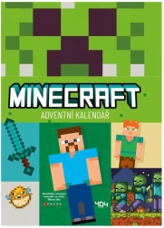 Calendrier de l’Avent Minecraft en pochette 24 × 32 cm