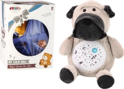 Chien en peluche pour s’endormir avec modes jour et nuit
