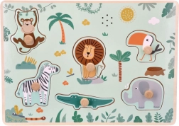 Puzzle en bois avec sons Safari