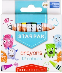 Set de crayons de cire 12 couleurs