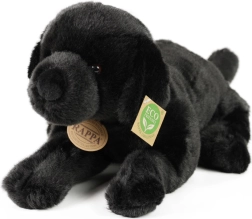 Chien en peluche noir 40 cm ÉCOLOGIQUE