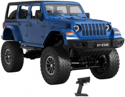 Voiture RC télécommandée Jeep Crawler Pro 1:14 bleu