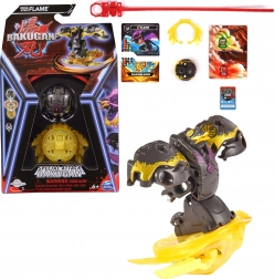 Bakugan Special Attack Flame set avec figurine rotative et cartes