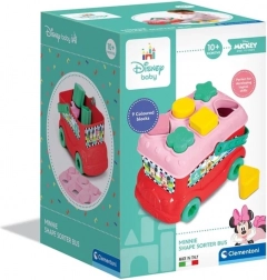 Disney bus à formes Minnie – jouet éducatif CLEMENTONI Baby