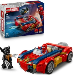 Spider‑Man voiture vs. Wolverine venimisé – set de construction LEGO Marvel