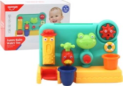 Jouet de bain pour enfants fontaine avec grenouille et moulin