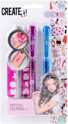 Stylos gel parfumés pour tatouage CREATE IT! – set de 3 pièces