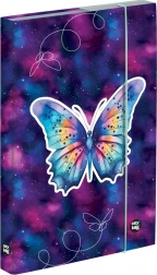 Boîte pour cahiers A5 avec motif de papillon