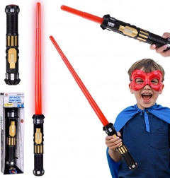 sabre lumineux extensible avec lumière et son